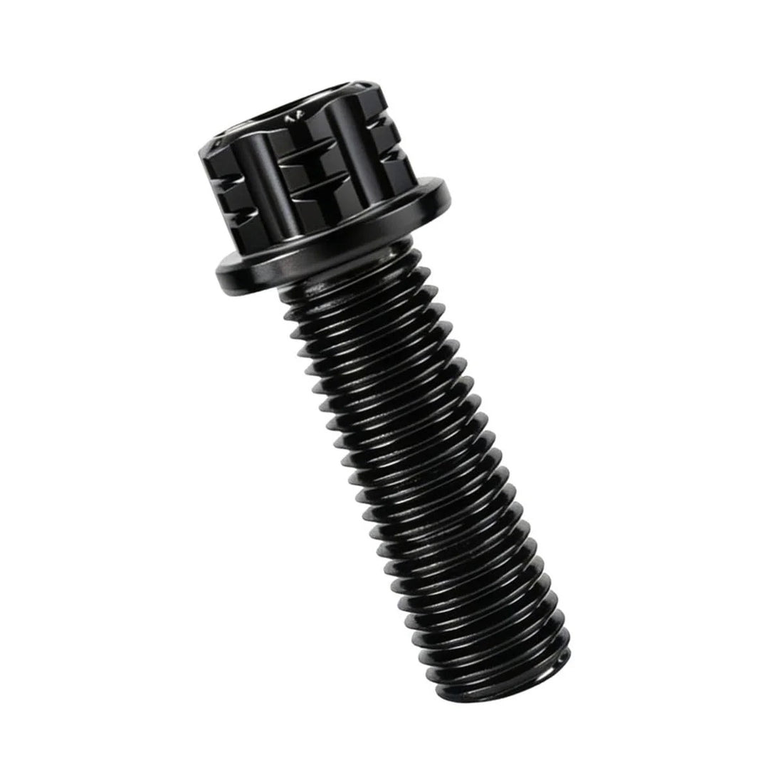 4PCS Titanium Finish Bolt Flange Torx Head M6 M8 M10 x 20 25 30 35mm Stainless Steel Screw Bolt for Motorcycle Car Modifications (Black, M10x30mm Pitch 1.25mm)