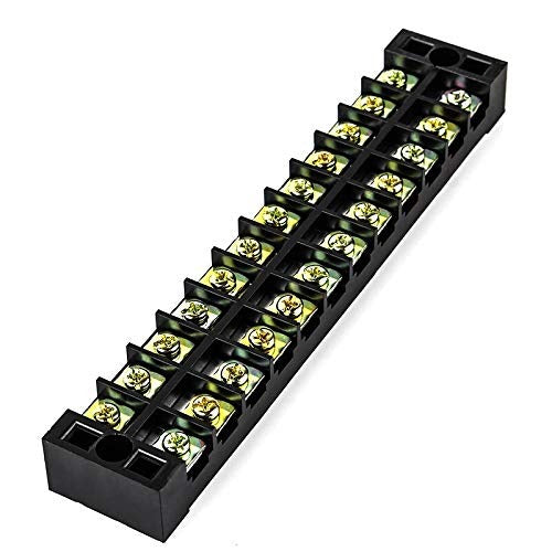 Davitu Terminals - 1PCS Terminal Block TB-2512 Terminal Block Modular Terminal Block Connector 25A12 Fixed Terminal