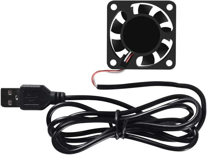 4 Pack USB Brushless Cooling Fan 40mm High Performance DC 5V Speed 4200 RPM for Small Appliances Series Replacement For Desktop