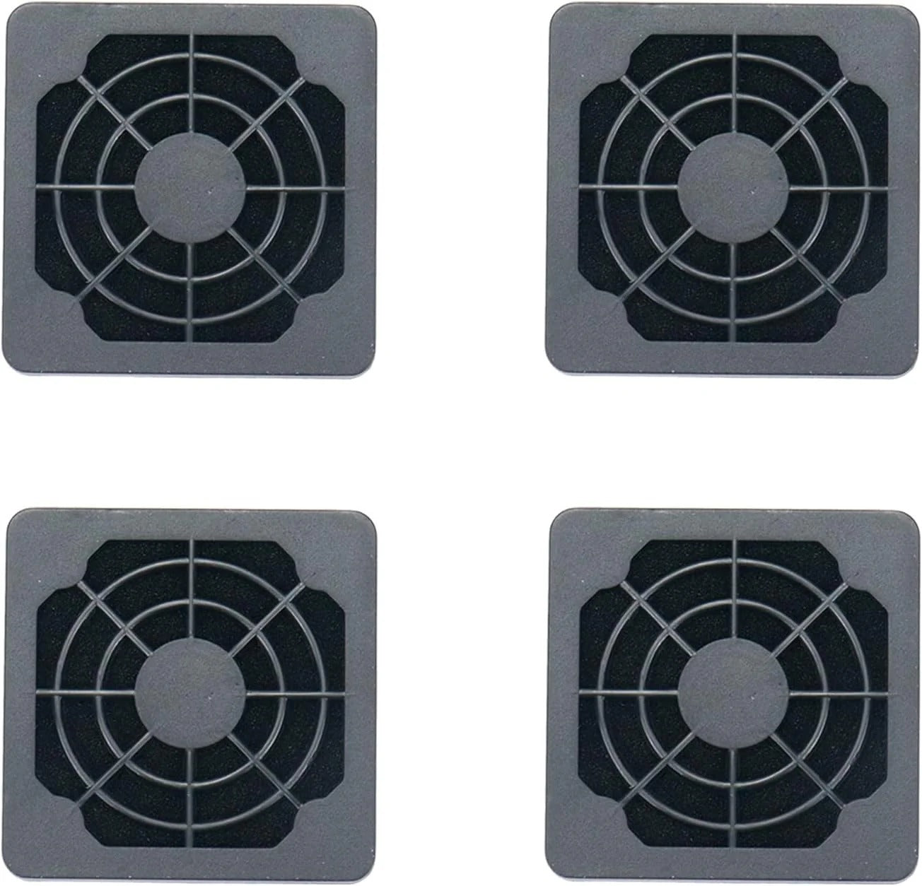 1.97 inch/50mm Fan Dust Filter PC Cooler Fan Filter Dustproof Cover Computer Case Mesh 4PCS